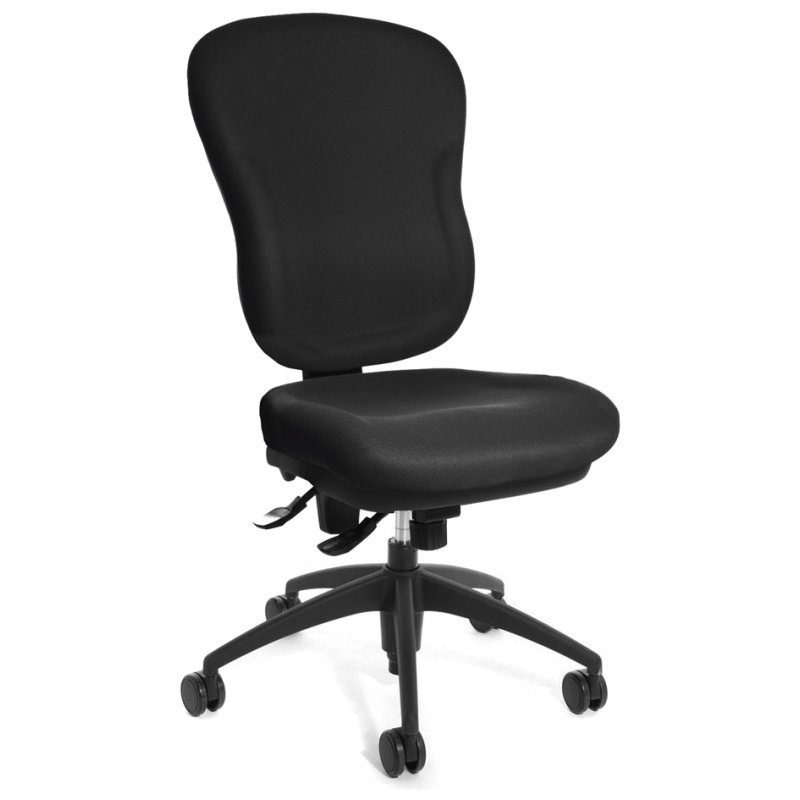 Topstar bureaustoel Wellpoint 30 SY, blauw, synchronmechaniek, 110 kg draagkracht